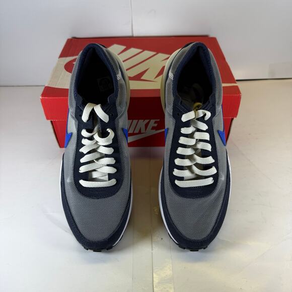 Nike Waffle One (GS) Black/Blue DC0481-005 Size 5.5 Youth - Picture 4 of 7